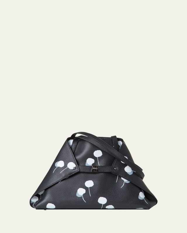 Ai Small Printed Leather Tote Bag